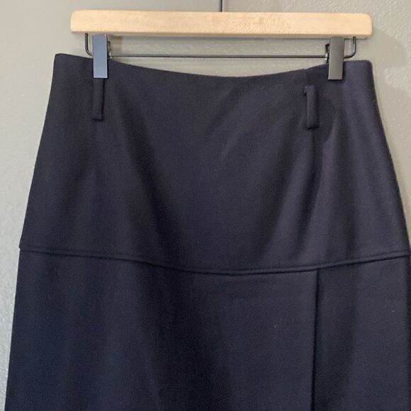 see by chloe wool blend Black asymmetrical skirt - Picture 2 of 11